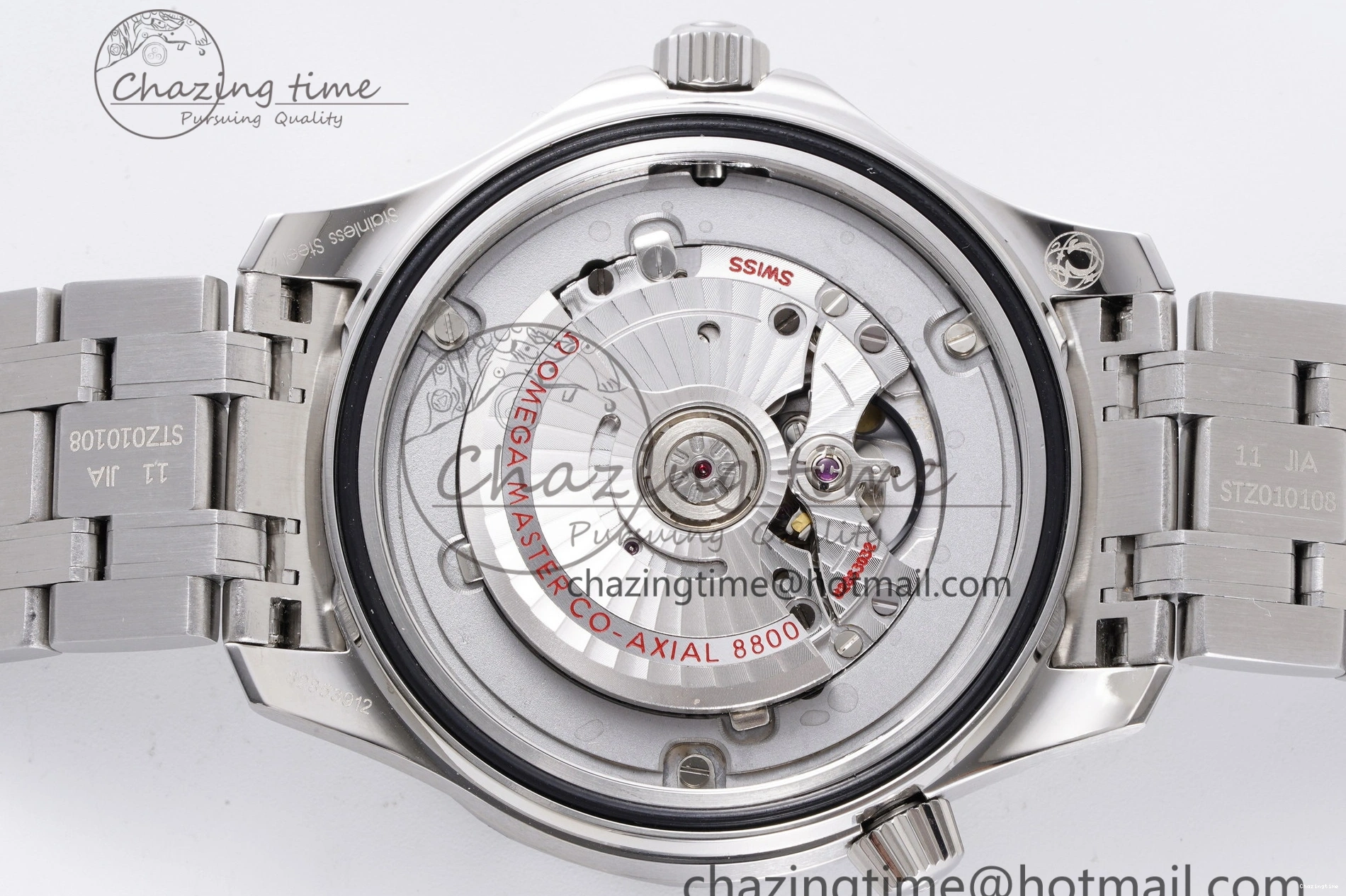 0406 Seamaster Diver 300M ZF 1:1 Best Edition Green Ceramic Green Dial on SS Bracelet A BestValue 7825